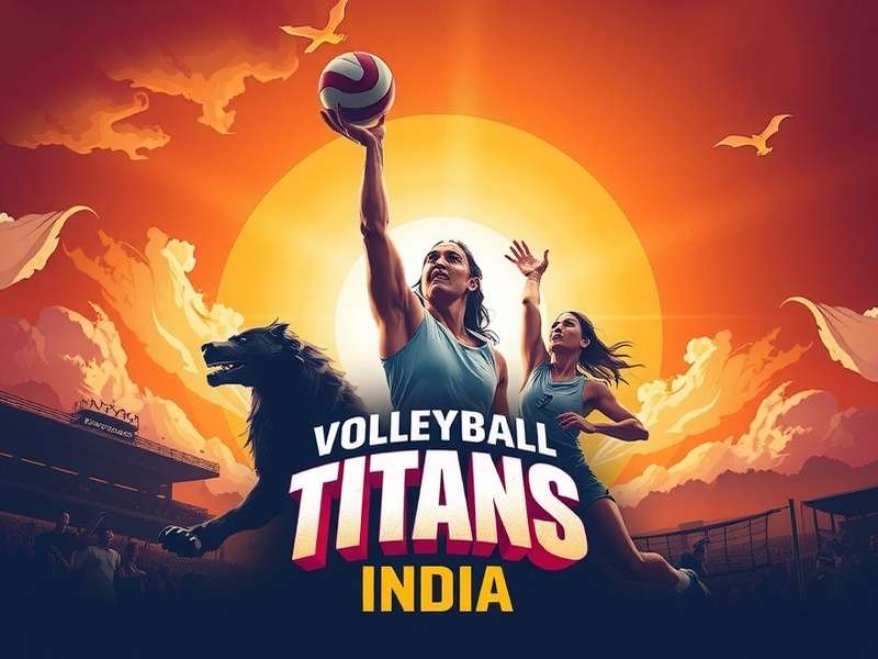 Volleyball Titans India Game Cover